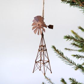 Rustic Windmill Ornament