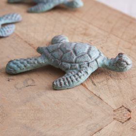 Decorative Verdigris Sea Turtle