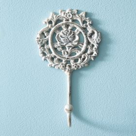 Vintage Rose Filigree Hook