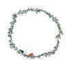 Christmas Garland, 9-FT Realistic Greenery Decorated with Vines, Olive Leaves, and Berries