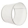 Lamp Shade 2 Set, 11 in Top x 13 in Bottom x 10 in High (Spider Fitter), Medium Lampshade with Harp