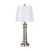 Mainstays White Fabric Lamp Shade with Spider Fitter, 9 In Diameter, Classic Tapered Drum Design for Table Lamps