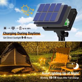 4 Pack Solar String Lights Outdoor - Total 132FT 320LED Solar Fairy Lights Outside Waterproof 8 Modes