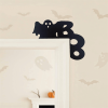 CIFbuy Spooky Ghost Door Hanger Halloween Door Decor Wall Art Home Decor for Bedroom Living Room (TikTok, temu pick-up service)