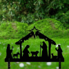 CIFbuy Waterproof Metal Nativity Projector Light Outdoor Wall Christmas Decoration Gift(TikTok, temu pick-up service)