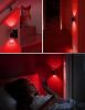 LED Red Night Light, Night Lights Plug into Wall, LED Night Lights with Light Sensor, Sleep Aid Red, Dimmable Night Light for Christmas, Holiday Decor