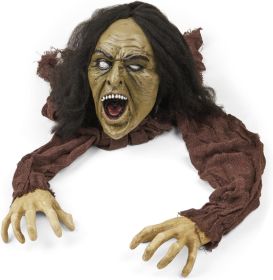 Crawling Zombie Halloween Decoration - Zombies Coming Out of Ground Prop - Creepy Outdoor Zombie Yard Decorations for Haunted Houses, Graveyards