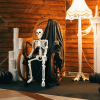 36" Skeleton Halloween Decorations, 3FT Realistic Full Body Movable Posable Joints Skeleton