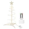 LED Spiral Tree Light 2-FT Battery Warm White | 11LST005-2FTB-WARM Upgraded Version