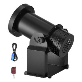 Electric Confetti Machine with LED Lights, 1500W Powerful Output Confetti Cannon Launcher, DMX512, Manual & Remote Control