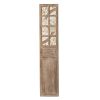 15x73.2" Wooden Decorative Panel, Decorative Wall Sculpture