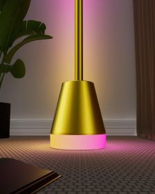 Smart RGB LED Corner Floor Lamp,172 LEDs Bright Standing Lamps for Living Room with APP and Remote