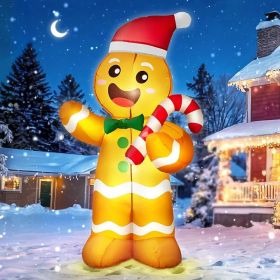 5FT Christmas Inflatables Gingerbread Man