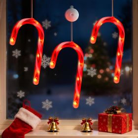 3 Pack Christmas Window Lights Decorations with Timer