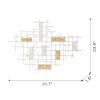 31.7x1.6x23.6" Wall Decor