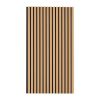 Wood Slat Acoustic Panels, 23.6 x 47.2 inch, MDF Accent Wooden Wall Panels for Modern Interior Wall Decor