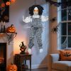 Prsildan Halloween Decorations Outdoor Hanging Swing Girl