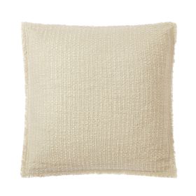22" x 22" Papyrus Beige Sunny Decorative Throw Pillow for Adults