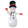 8'Christmas Inflatables Outdoor Decorations Snowman, Blow-Up Yard Christmas Decor with LED Lights Display