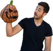Jack O'Lantern Pumpkin Decorative. Pumpkin Latex Decorations for Home, Halloween Pumpkin Decorations. Pumpkins Line