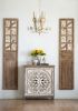 15x73.2" Wooden Decorative Panel, Decorative Wall Sculpture