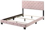 Glory Furniture Suffolk G1406-FB-UP Full Bed , PINK
