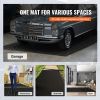 Diamond-Plate Rubber Flooring Roll, 3 mm x 4 ft x 6 ft Garage Floor Mat, SBR Rubber Garage Flooring Roll, Easy to Clean