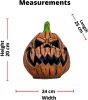 Jack O'Lantern Pumpkin Decorative. Pumpkin Latex Decorations for Home, Halloween Pumpkin Decorations. Pumpkins Line