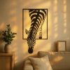 CIFbuy Modern Zebra Wall Art Black and White Animal Print Decor for Living Room Office Bedroom (TikTok, temu pick-up service)