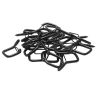20 PCS Q-Hanger Hooks, 2.17 in Q Hanger String Light Hooks Outdoor, Heavy Duty Outdoor Screw Hooks with Security Buckle