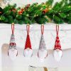 Gnome Christmas Ornaments Set of 4