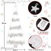 Christmas Decorations Indoor Lights, 2.65ft LED Christmas Lights, Multicolor Wall Window Hanging Light