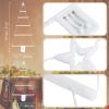 2 Pcs Christmas Tree Ladder Lights with Remote, 3 FT & 2.4 FT Window Wall Hanging Lights with Timer & 8 Modes