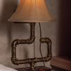 Gleam Steampunk Handmade Vintage Adjustable Pipe Lamp