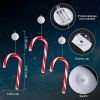 3 Pack Christmas Window Lights Decorations with Timer