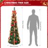 6 FT Fully Decorated Pre-lit Christmas Tree