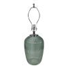 D16x27" Glass Table Lamp