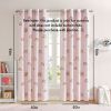Rainbow with Metallic Printed Total Blackout Curtain Panel(Only 1 Pc Panel)