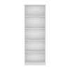 Bookcase 4-Shelves Benzoni, Office, White