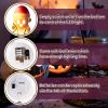 Christmas Ghost Decor - Halloween White Ghost with Santa Hat Led Night Light Little Boo Figurine Statue Festival Lamp Table Topper Decoration for Home