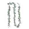 Christmas Garland, 9-FT Realistic Greenery Decorated with Vines, Olive Leaves, and Berries