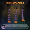 4ft 2D Witch legs Outdoor Halloween Decorations