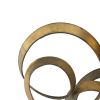 38.5x22x4.2" Seretha Gold Leaf Wall DÃƒÂ©cor