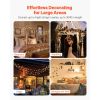 LED Christmas String Lights, 200 LED, 76 ft Connectable Warm White Christmas Lights Outdoor, with 8 Modes, Auto Timer, Twinkle Fairy Lighting Plug in