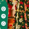 7 FT Fully Decorated Pre-lit Christmas Tree