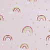 Rainbow with Metallic Printed Total Blackout Curtain Panel(Only 1 Pc Panel)