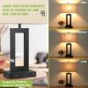 Set of 2 Touch Control Table Lamp with 2 USB Ports
