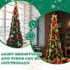 7 FT Fully Decorated Pre-lit Christmas Tree