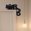 CIFbuy Spooky Ghost Door Hanger Halloween Door Decor Wall Art Home Decor for Bedroom Living Room (TikTok, temu pick-up service)