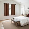 Blackout Curtains for Bedroom Living Room 63 Inches Long 2 Panels